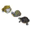 Фигура садовая INBLOOM Улитка, лягушка, черепаха, h7-9см, полистоун 162-186