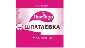 Шпатлевка масляная Фламинго  1,0кг (12)