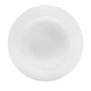 Тарелка мелкая 175 мм, белый, фарфор Без рисунка 814-106