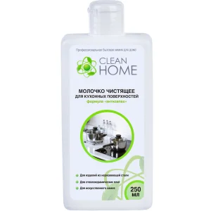 Молочко чистящее для кухонных поверхностей формула Антизапах CLEAN HOME 250мл (12) 488