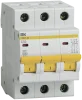 Автоматический выключатель модульный 3п C 32А 4.5кА ВА47-29 ИЭК MVA20-3-032-C