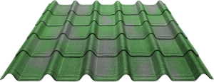ОНДУВИЛЛА  Черепица 3D Зеленый 1,06м х 0,40м (900)