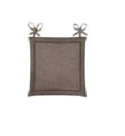 Подушка 4040 для стула рогожка шоколад