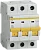 Автоматический выключатель модульный 3п C 25А 4.5кА ВА47-29 ИЭК MVA20-3-025-C