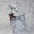 Фигура светодиодная Олень кучерявые рога серебряный 60х30х12 см, 40 LED, 220V, БЕЛЫЙ, 3662046