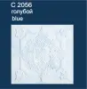 Плита потолочная СОЛИД полистирол агат голубая С2056(30кв.м) ^^